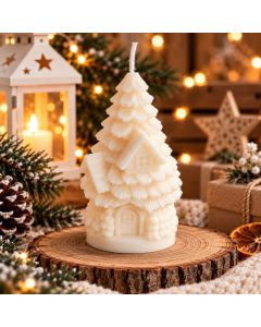 Świeca sojowa -  Zimowa Chatka