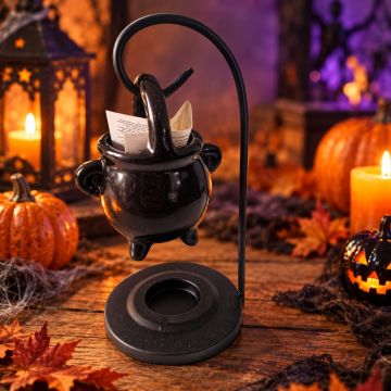 Halloween ozdoba kominek zapachowy z boku